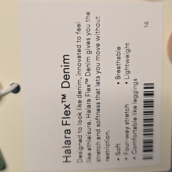 3040 NWT Halara Flex Asymmetric Low Rise Zipper Pockets Baggy Wide Leg Medium - Picture 6 of 8